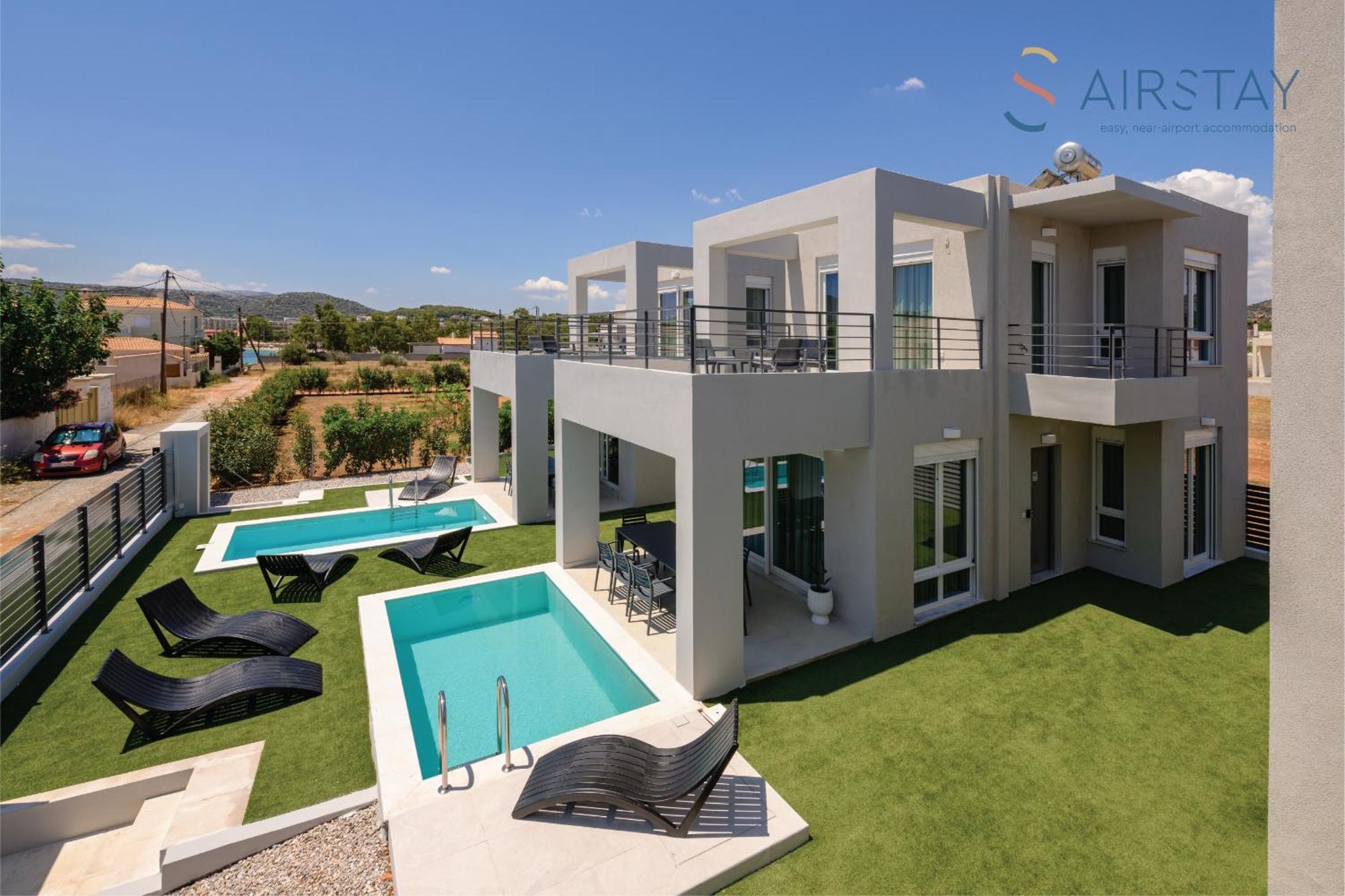 Komos Villas Airport By Airstay Αρτέμιδα Εξωτερικό φωτογραφία