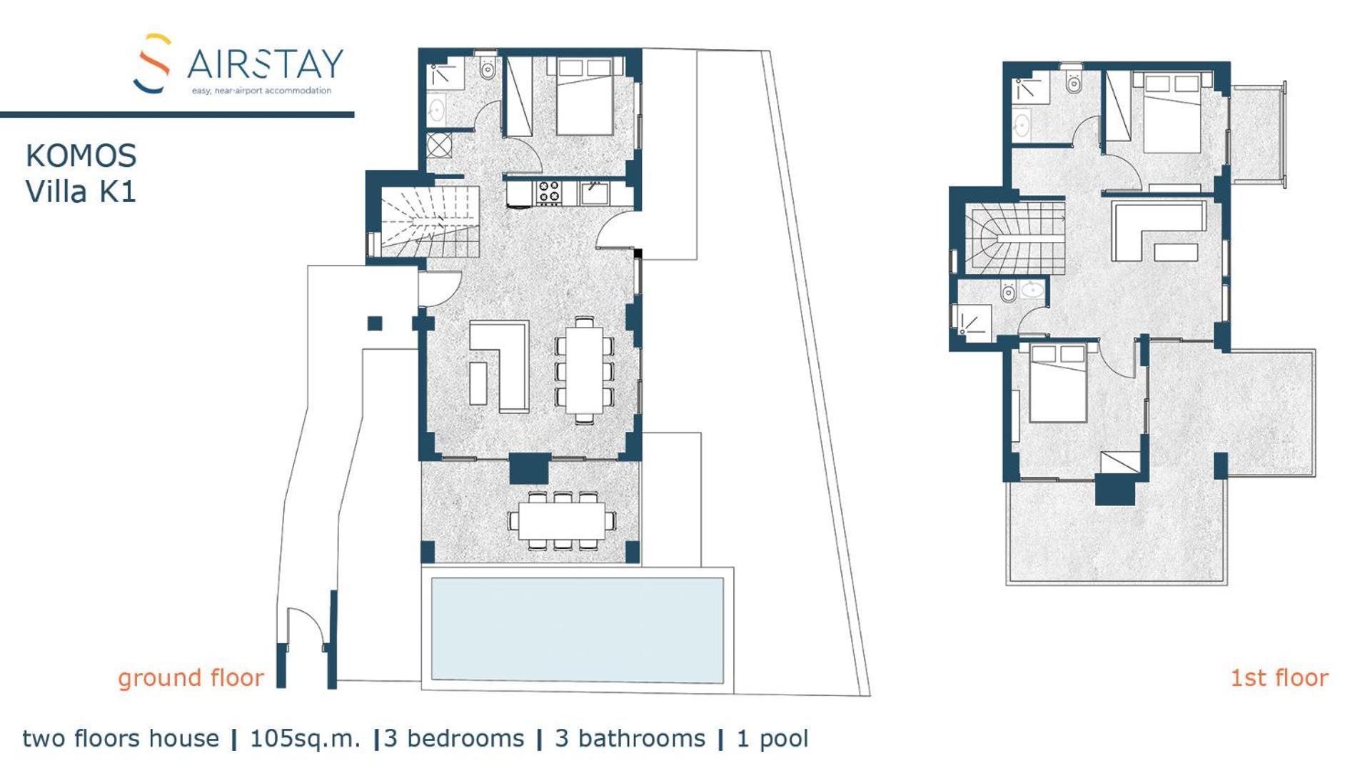 Komos Villas Airport By Airstay Αρτέμιδα Εξωτερικό φωτογραφία